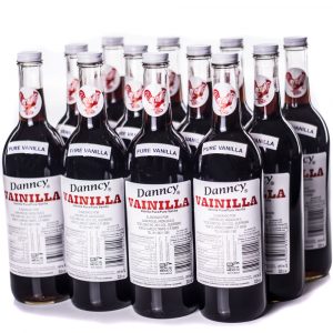 Danncy Pure Vanilla Dark Glass Bottle 12 -750 ml.